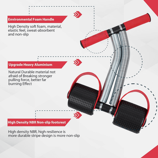 Double Spring Tummy Trimmer & Ab Exerciser